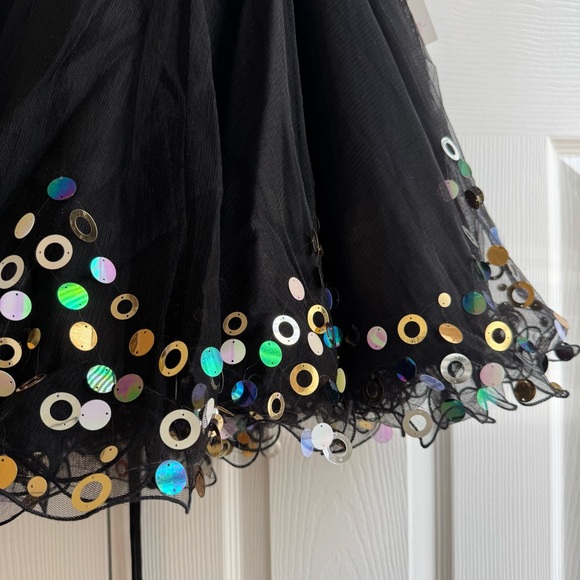 Strapless Sequin Corset Party Dress - Picture 4 of 7